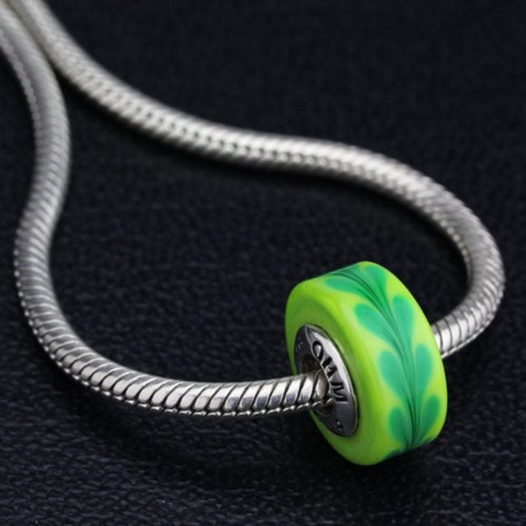 OHM "Trees" Beads - 2 Beads - Picture 9 of 11